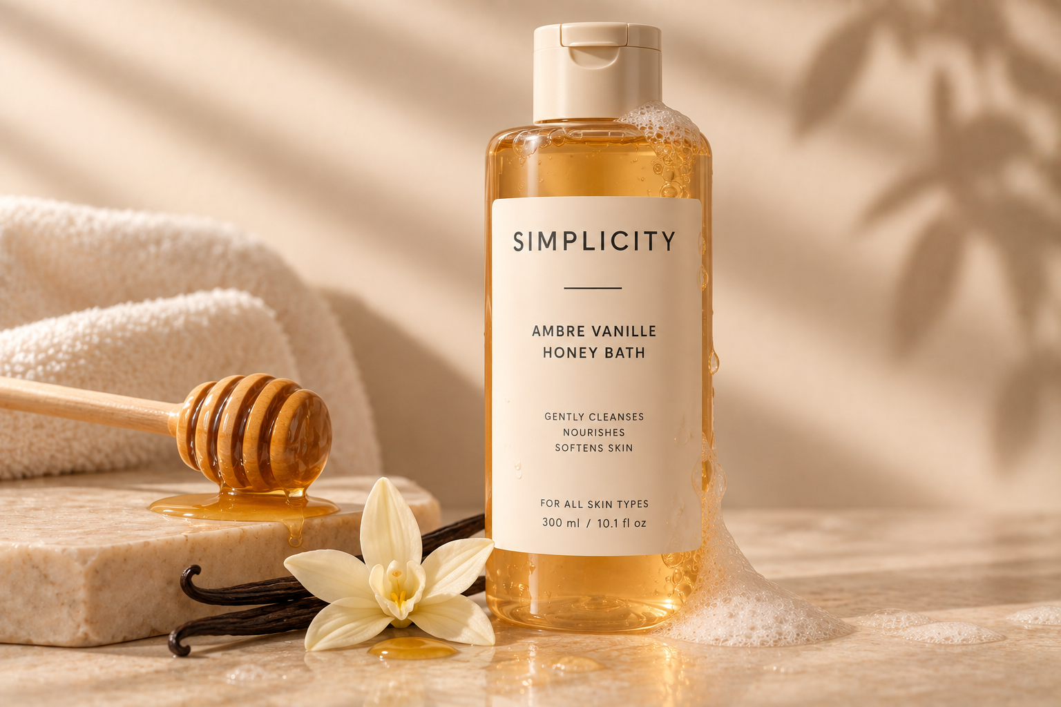 Ambre Vanille Honey Bath